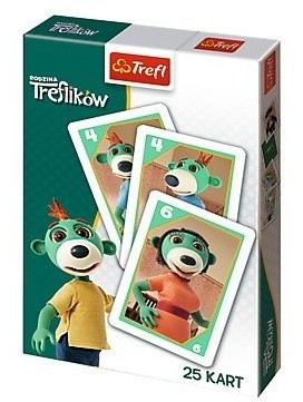 Trefl Karty Piotruś Rodzina Treflików 08478