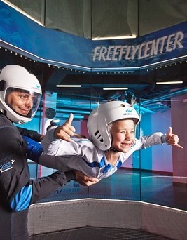 Lot w tunelu aerodynamicznym dla dzieci  Leszno P0001259