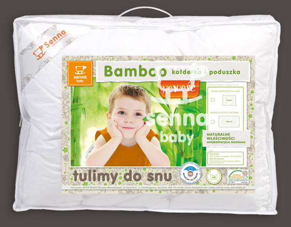 INTER-WIDEX Pościel wypełniona BAMBOO 100x135