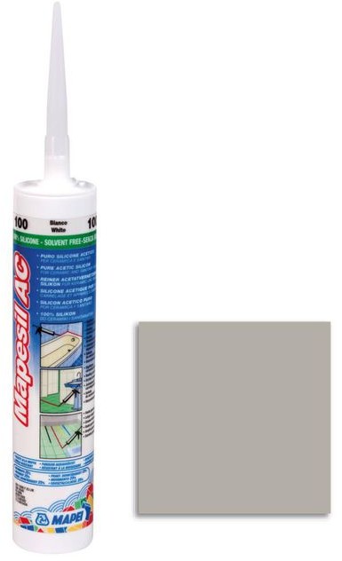 Mapei Silikon sanitarny MAPESIL AC 111 Srebrny 310ml