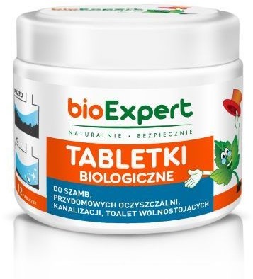 bioArcus Sp. z o.o. Tabletki biologiczne bioExpert do szamb i przydomowych oczyszczalni ścieków 12 sztuk ET-001-0012-01-PL