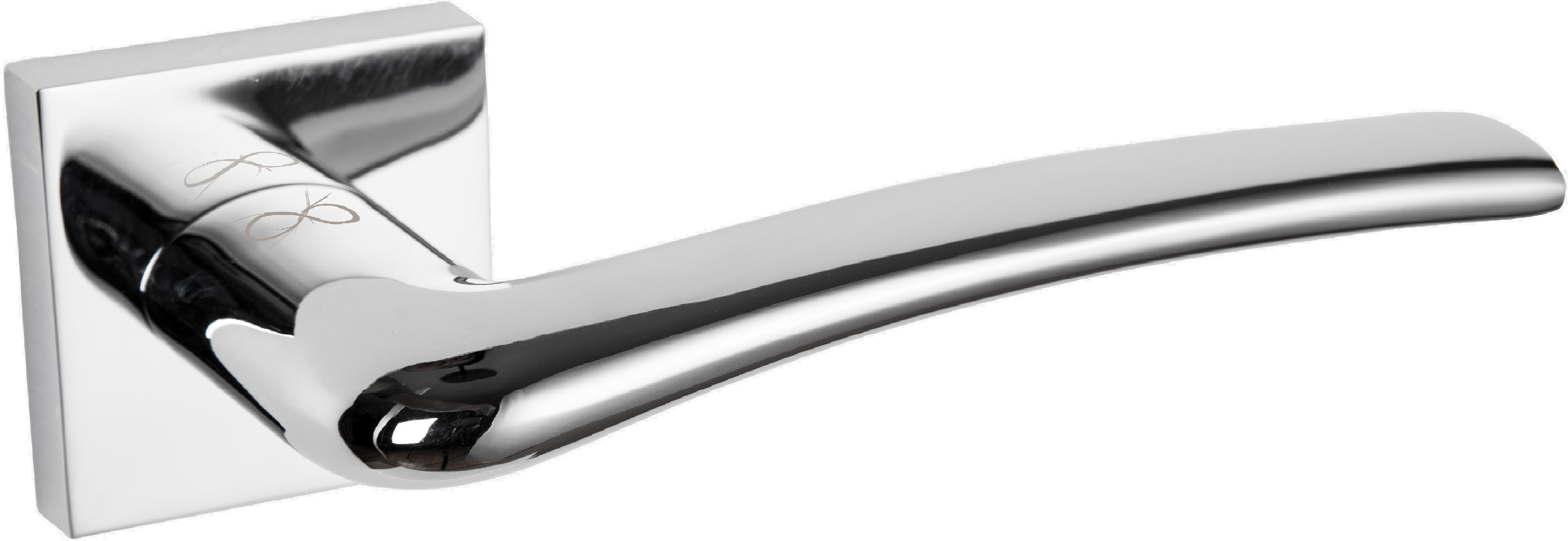Infinity line KLAMKA VENTO NA ROZECIE KWADRATOWEJ KOLOR CHROM KVNO 700 / CP