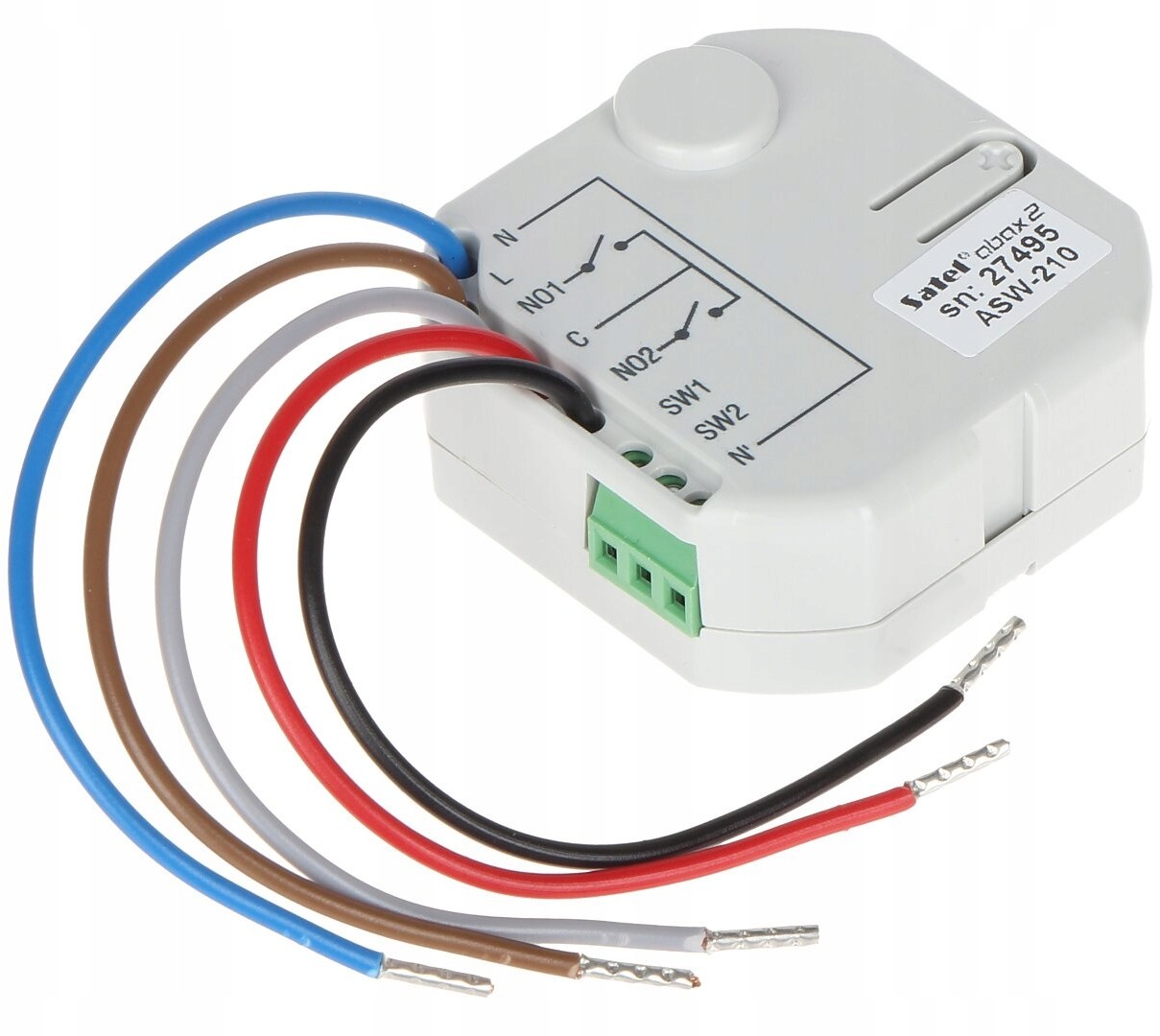 Bezprzewodowy sterownik 230V Ac dopuszkowy ASW-210