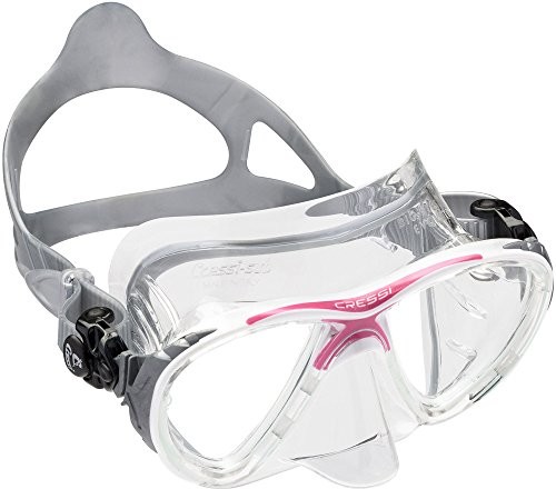Cressi nurków okulary dla dorosłych uniseks Big Eyes Evolution, różowy, jeden rozmiar DS340040