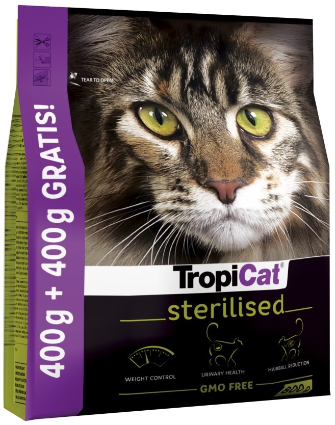 TropiCat STERILISED 400G