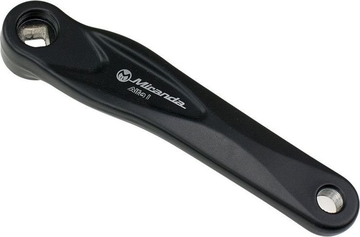 Miranda Miranda Korba Rowerowa Miranda Alfa I 170 mm czarna Uniwersalny 57922-uniw