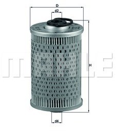 KNECHT Filtr paliwa KX 35