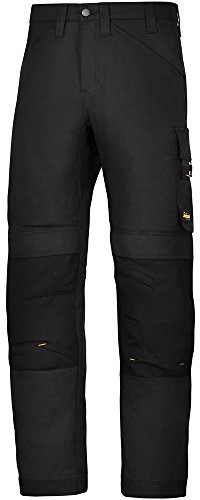 Snickers Workwear 6301 allroundwork spodnie robocze, 1 sztuki, 252, czarny, 63010404252