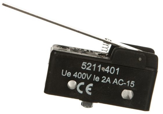 Promet Spółdzielnia Niewidomych Wyłącznik krańcowy miniaturowy 1CO dźwignia płaska W0-5211-401