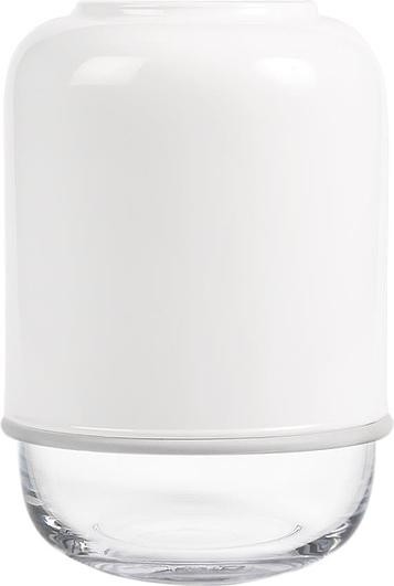 Muurla Wazon Capsule biały z regulowaną wysokością 345-185-30