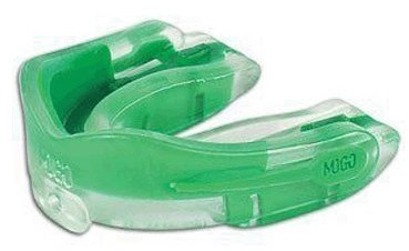 MoGo Osłona zębów M1-Mogo dorosłych The FLAVO manufactured mouthguard  Mint  Senior, zielony, 78100 MOGO01M