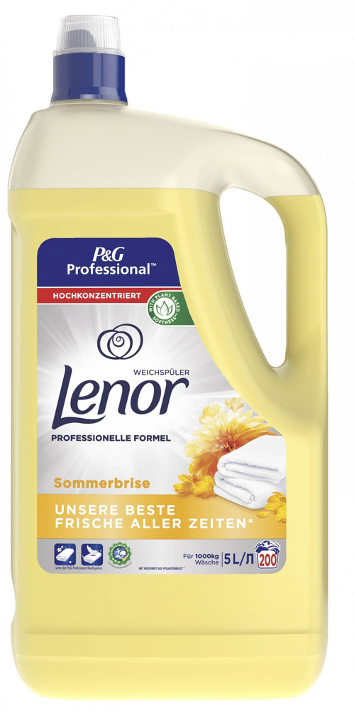 Lenor płyn do płukania tkanin Professional Summer Breeze 5l 200 dawek