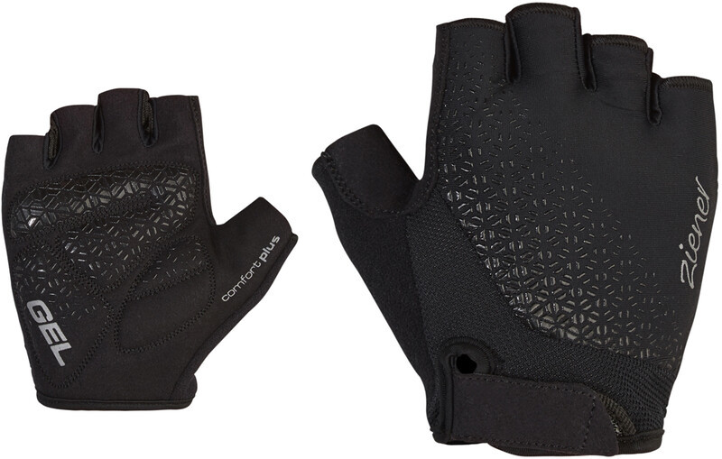 Ziener Cadja Bike Gloves Women, czarny 7,5 2022 Rękawiczki szosowe 988111-12-7,5