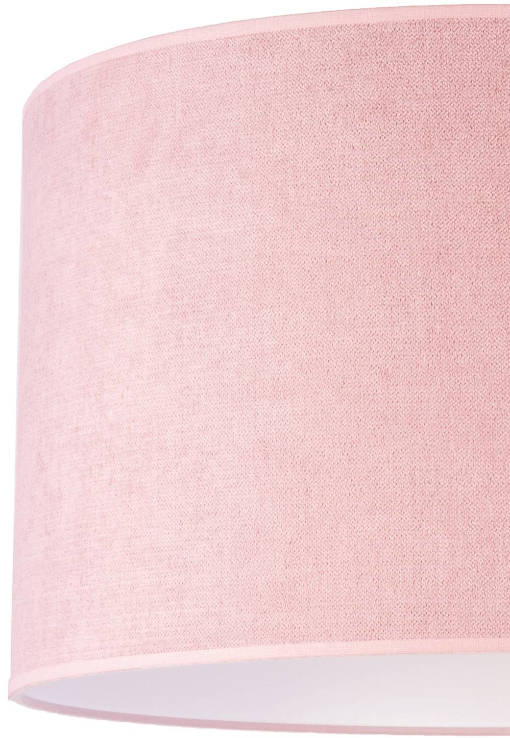 Euluna Lampa stołowa Pastell Roller 50 cm różowa