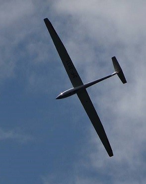 Lot szybowcem - start za wyciągarką  Częstochowa P0005035