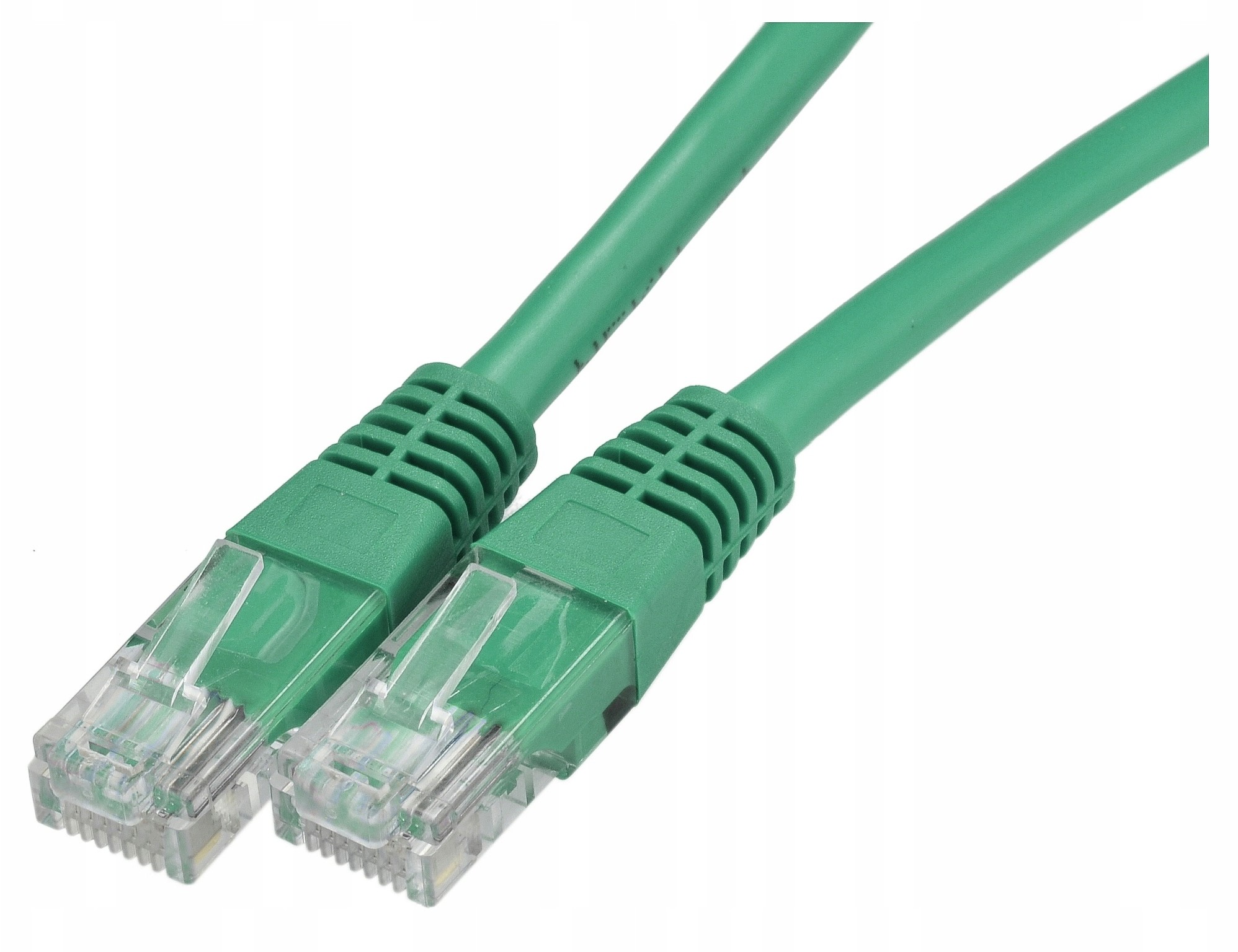 Kabel sieciowy Lan patchcord 1m kat6 zielony U/utp