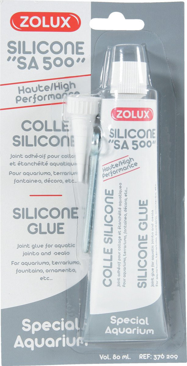 Zolux Klej akw silikonowy przezroczysty 80 ml 376209