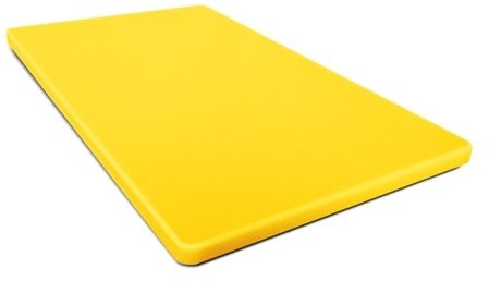 Kesper HACCP 30150 deska do krojenia 53 x 32,5 x 1,5 cm żółty plastik 30150