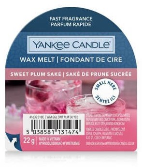 Yankee Candle WOSK SWEET PLUM SAKE 22G 5038581131474