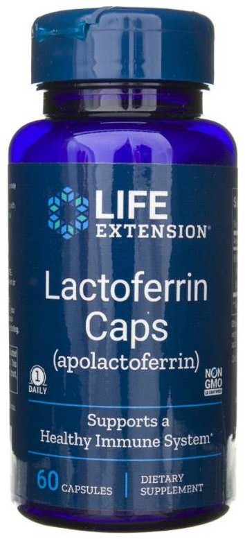 Life Extension Lactoferrin Caps (apolactoferrin) (60 kaps.)