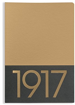Leuchtturm1917 355531 Jottbook Medium (A5), 60 numerowanych stron, czyste, złote, w podwójnym opakowaniu