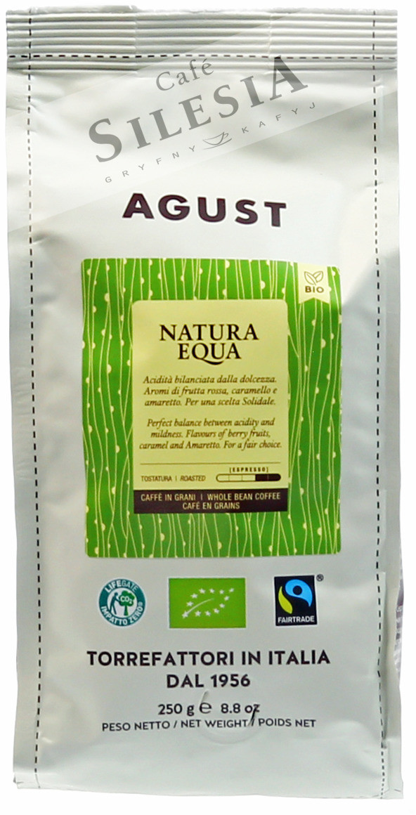 Agust kawa NATURA EQUA 250g mielona 11.11. AGNAT0.25