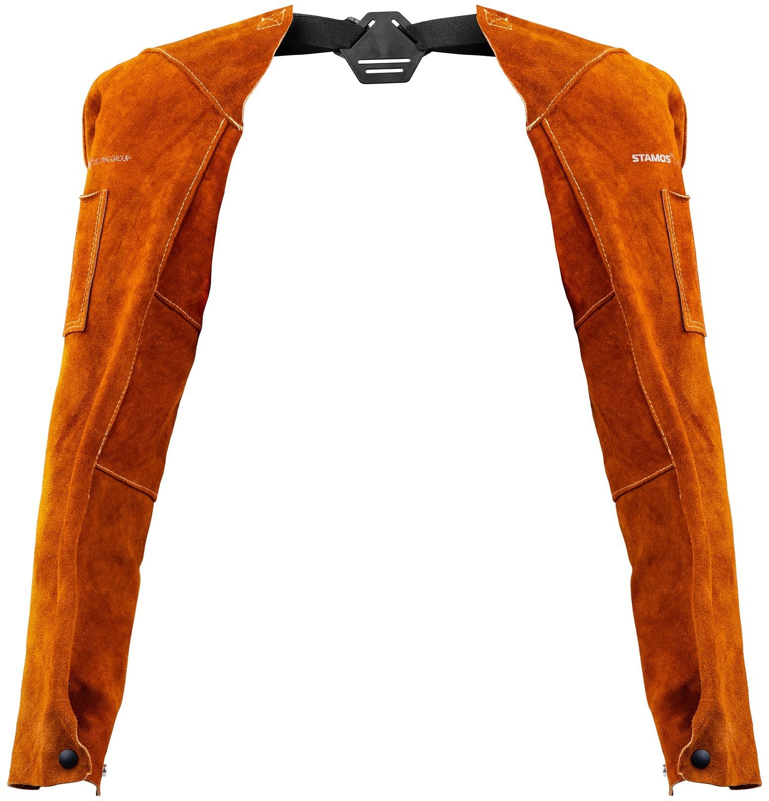 Stamos Welding Group Rękawy spawalnicze dwoina bydlęca 70/57 x 16/26 cm SWS09