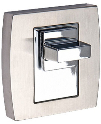 Nomet Szyld drzwiowy Laura QR WC stal nierdzewna/chrom