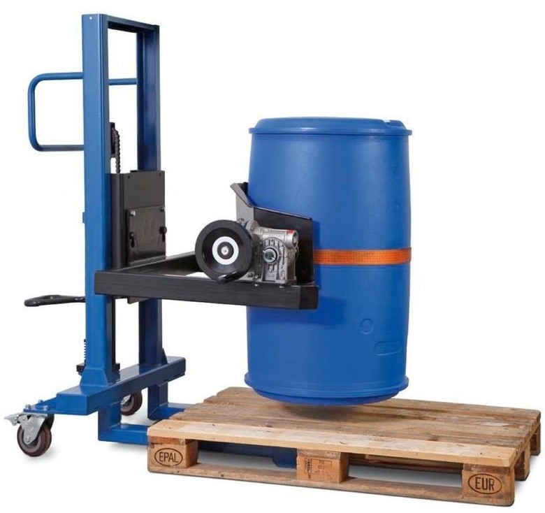 d 722 DENTA Dźwignik beczek wywrotnica 360° beczki 60-220 l podwozie wąskie wys podnoszenia 120-750mm 72278423 78423-uniw