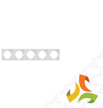 SIMON KONTAKT Zestaw uszczelek do ramki 5 bryzgoszczelna IP44 tylko z gniazdami wymienionymi w katalogu NUC5 BASIC NEOS NUC5/KON