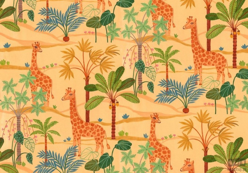 Komar Fototapeta Giraffe Crew IAX8-0039 IAX8-0039_opcje