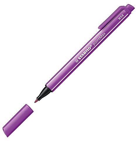 STABILO Stabilo 488/32 felt Pen, pointmax, 10er Pack, liliowy 488/58