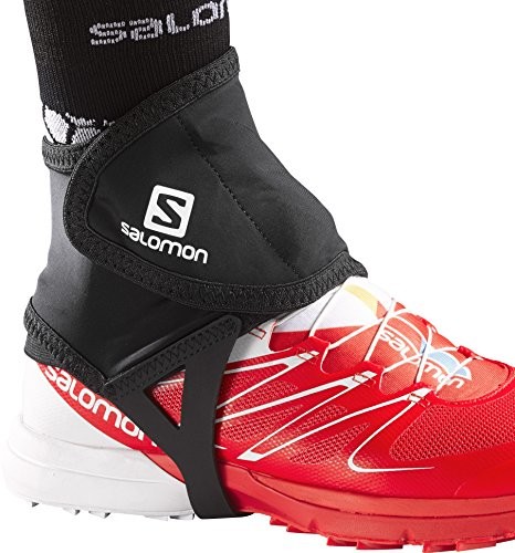 Salomon Trail Gaiters Low ochraniacze na buty, czarne - M czarny L32916600