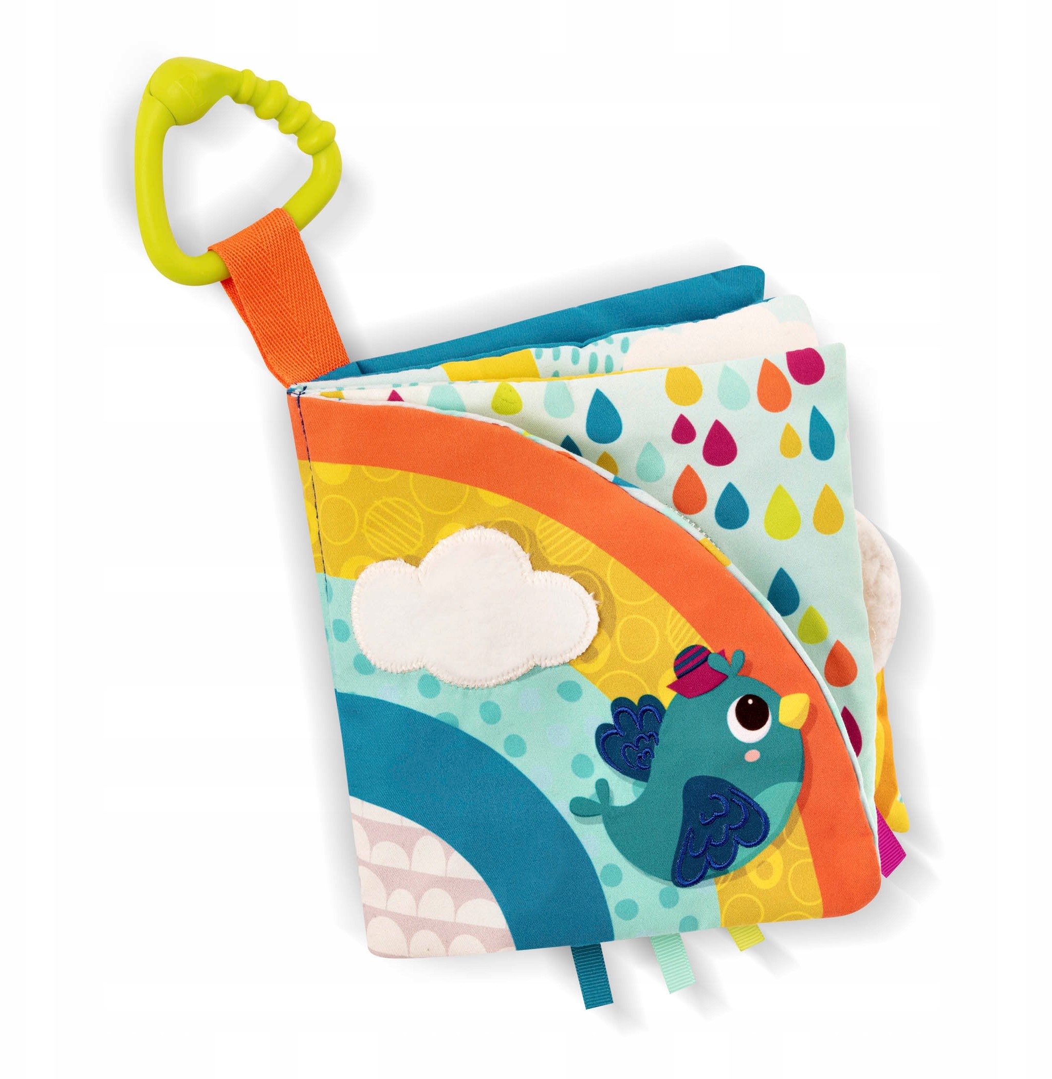 B.Toys Rainbow Sunshine Książeczka Sensoryczna