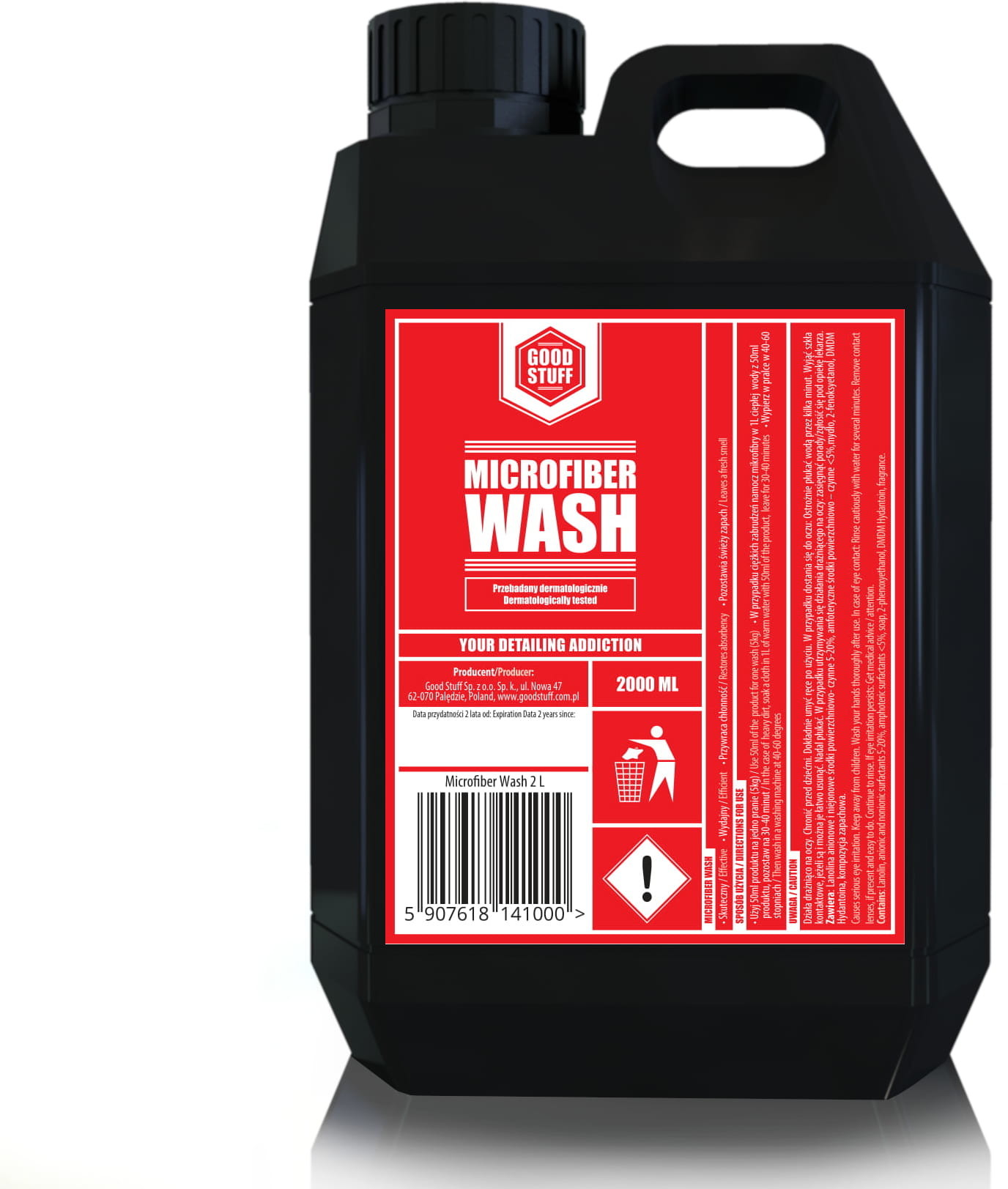 GOOD STUFF Microfiber Wash - Produkt do prania mikrofibr (2L)