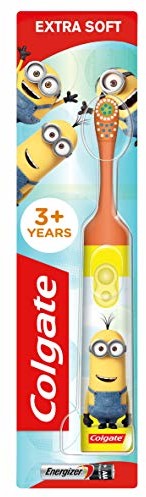 Colgate Kids Minions Extra Soft Battery szczoteczka do zębów, 3 lata