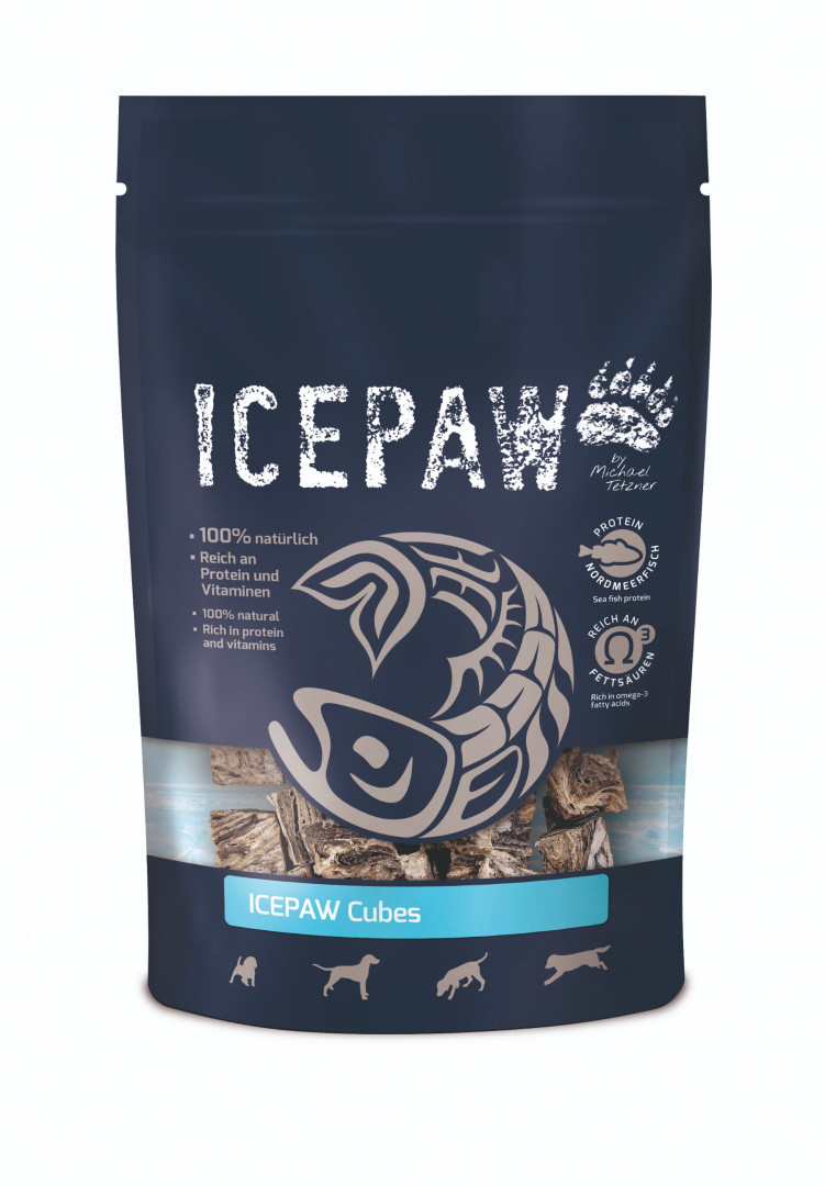 ICEPAW ICEPAW cubes - przysmaki z dorsza dla psów 100g