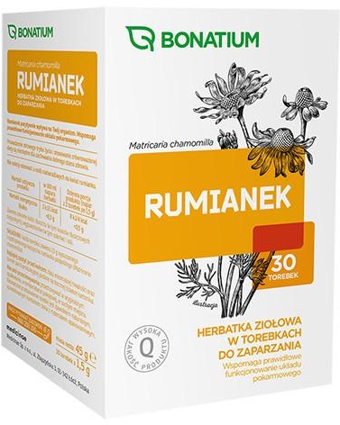 Medicinae Bonatium Rumianek herbatka ziołowa 30 torebek 3691721