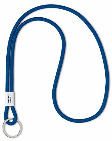 Pantone Pantone Design Brelok Do Kluczy Key Chain Long | Wytrzymały I Kolorowy | Długi | Kolor Of The Year 2020 - Classic Blue 19-4052 | Niebieski 101312020