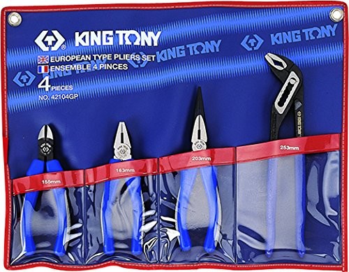 KING TONY 42104 GP01 piórnik-uchwyty do butelek, zestaw 4 42104GP01