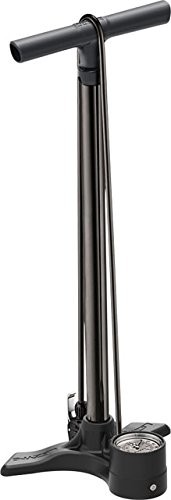 Lezyne Macro Floor Drive DV 220psi błyszczący, 1-FP-MAFL-v204 stojąca pompa powietrza, czarna, 66,5 cm 1-FP-MAFL-V204