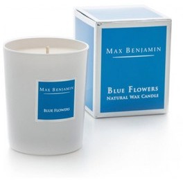 Max Benjamin Świeca Blue Flowers MB-C27