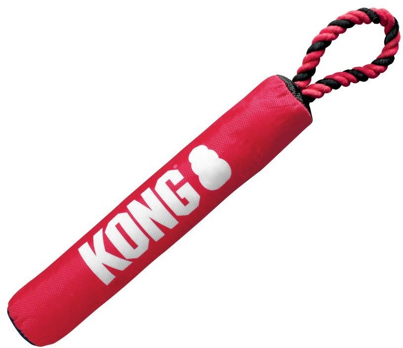 Kong Signature Stick z liną - Ok. dł. 30 x 5 cm