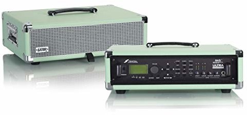 GATOR Cases Retro Series Vintage Amp Rack Case 2U seafoam GR-RETRORACK-2SG