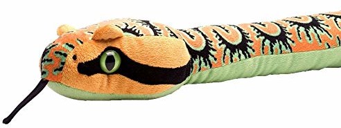 Wild Republic 15383 16758 pluszowy wąż, wzór tysięcy nurków, 137 cm 15383