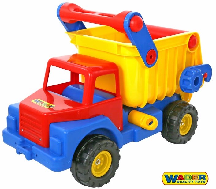 Wader Quality Toys QT Ogromna ciężarówka wywrotka samochód 74cm 37909