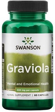 SWANSON Graviola 530mg 60 caps