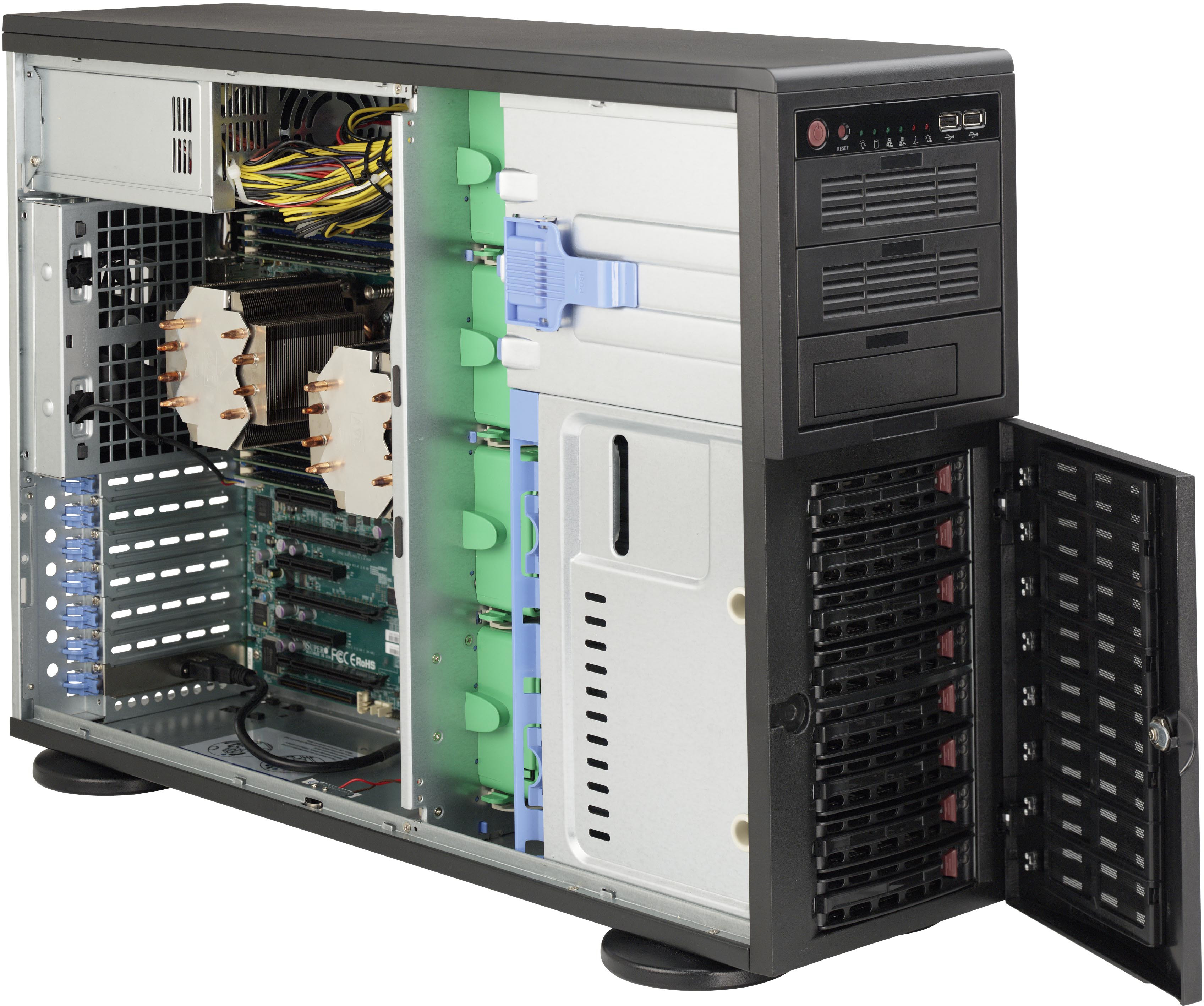 Supermicro Obudowa serwerowa CSE-743AC-668B CSE-743AC-668B