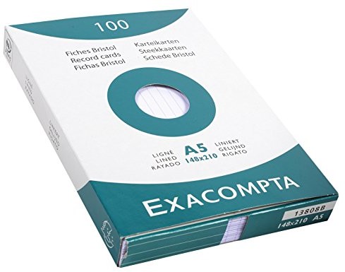 Exacompta obwoluty PCW, DIN A4, kryształ górski, biały 13800B