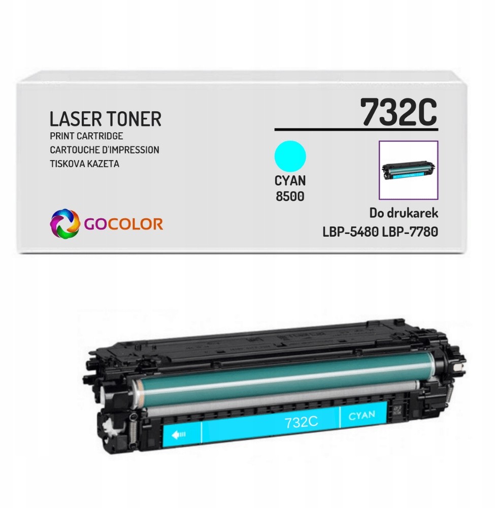 Zamienny z Canon toner CRG732 Cyan LBP-5480